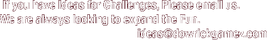  If you have Ideas